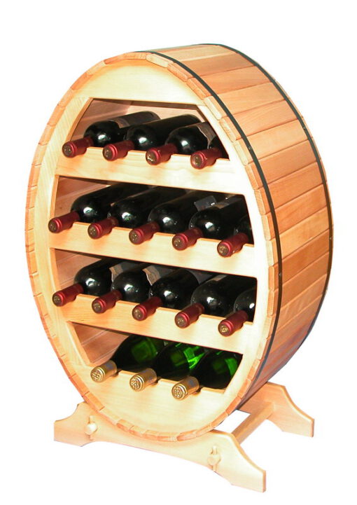 17db-os hordó alakú bortartó